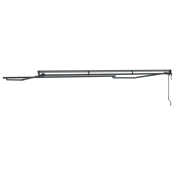 Verstellbarer Markisenrahmen 4,5x3m Anthrazit