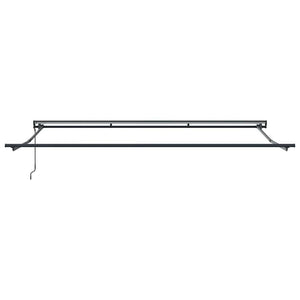 Verstellbarer Markisenrahmen 4,5x3m Anthrazit
