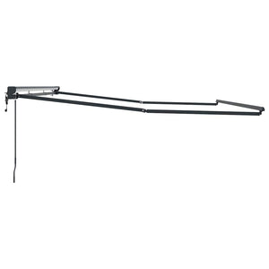 Verstellbarer Markisenrahmen 4,5x3m Anthrazit