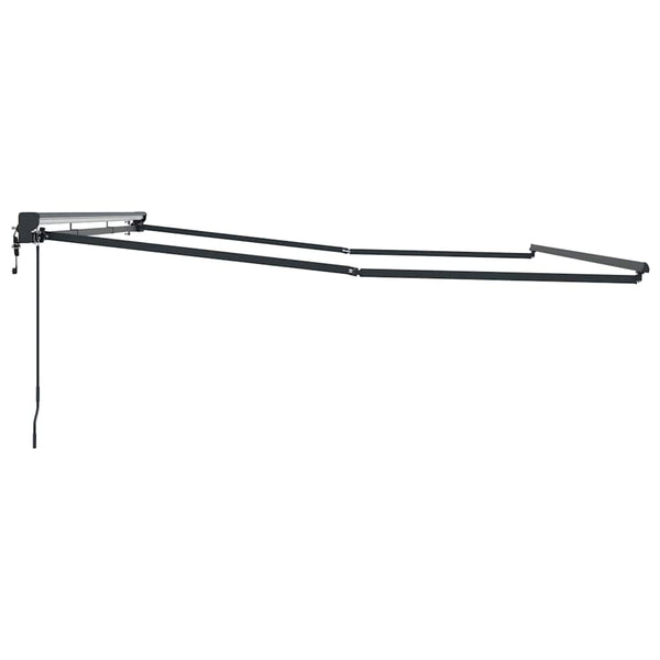 Verstellbarer Markisenrahmen 4,5x3m Anthrazit