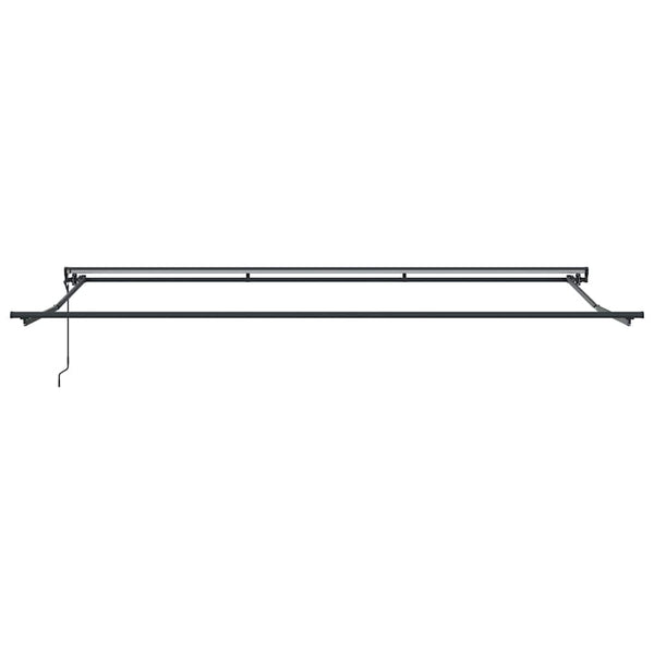 Verstellbarer Markisenrahmen Anthrazit 5x3 m