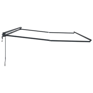 Verstellbarer Markisenrahmen Anthrazit 5x3 m