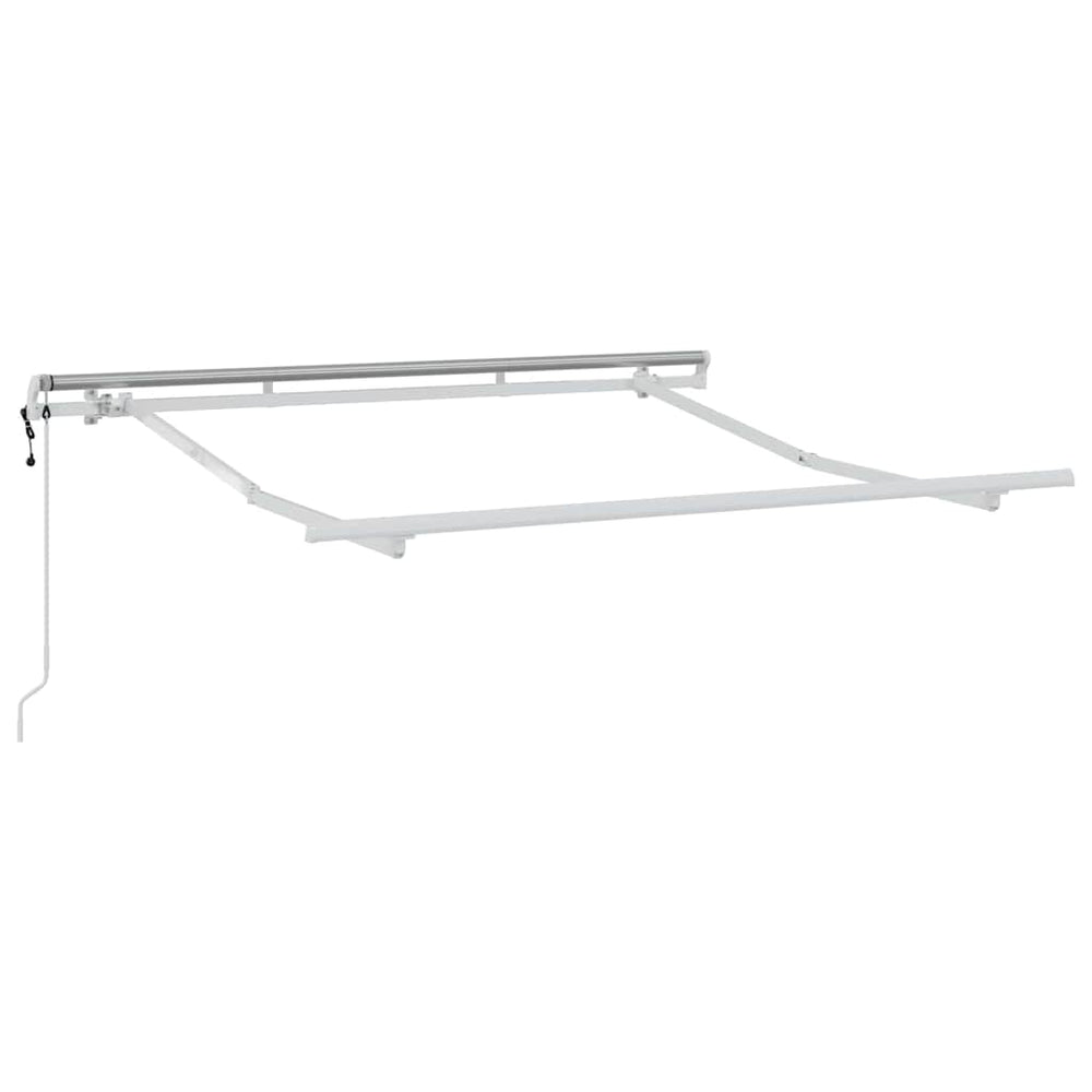 Markisenrahmen Weiß 2,5 x 2 m Metall