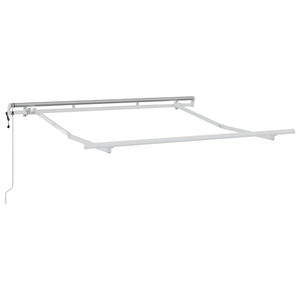 Markisenrahmen Weiß 2,5 x 2 m Metall