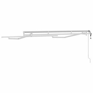 Markisenrahmen Weiß 2,5 x 2 m Metall