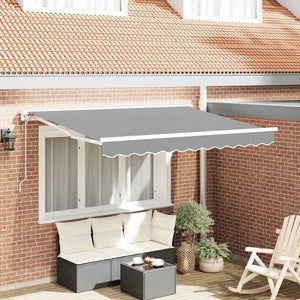Markisenrahmen Weiß 3x2 m Metall