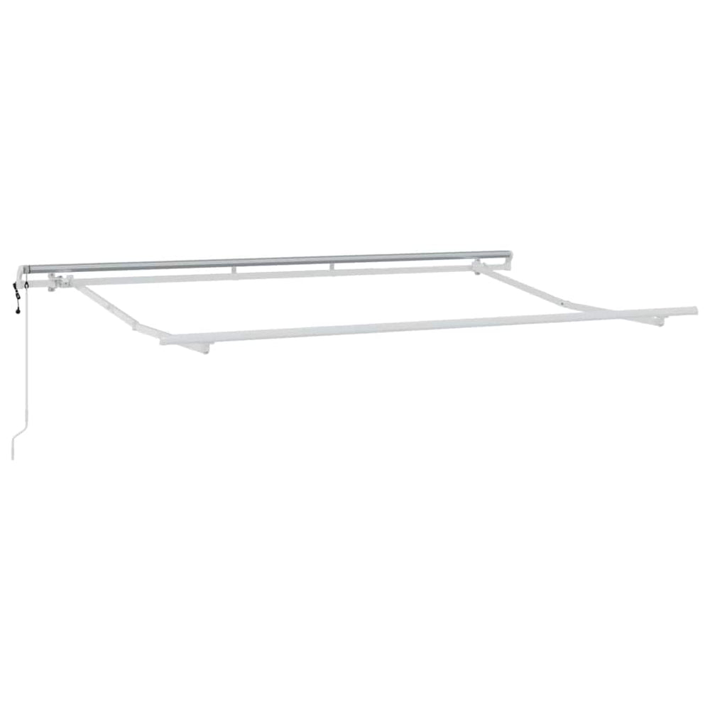 Markisenrahmen Weiß 3,5 x 2 m