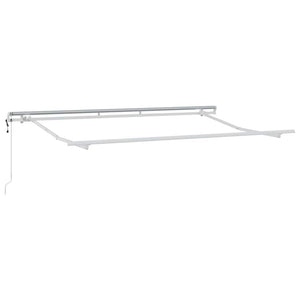 Markisenrahmen Weiß 3,5 x 2 m