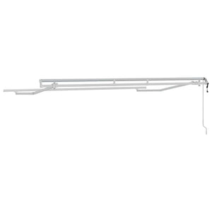 Markisenrahmen Weiß 3,5 x 2 m