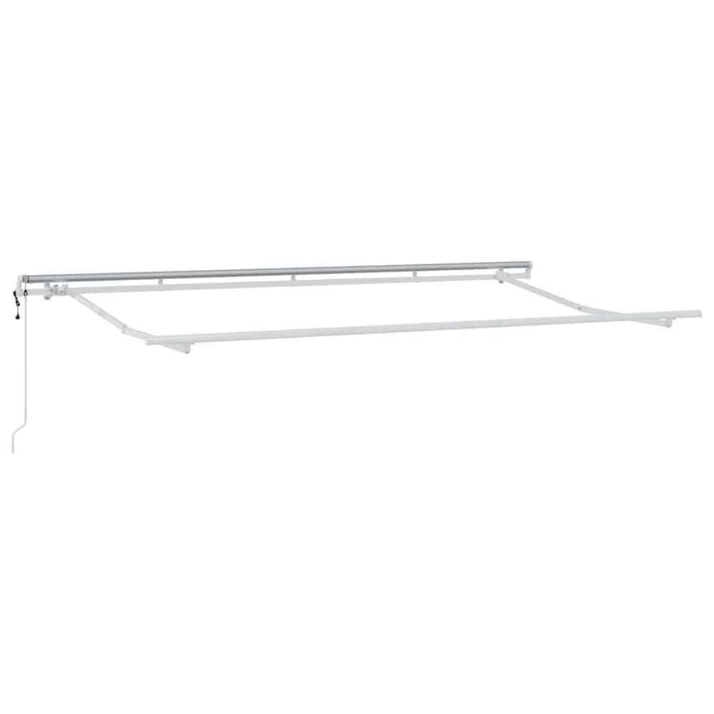 Markisenrahmen Weiß 4x2 m Metall
