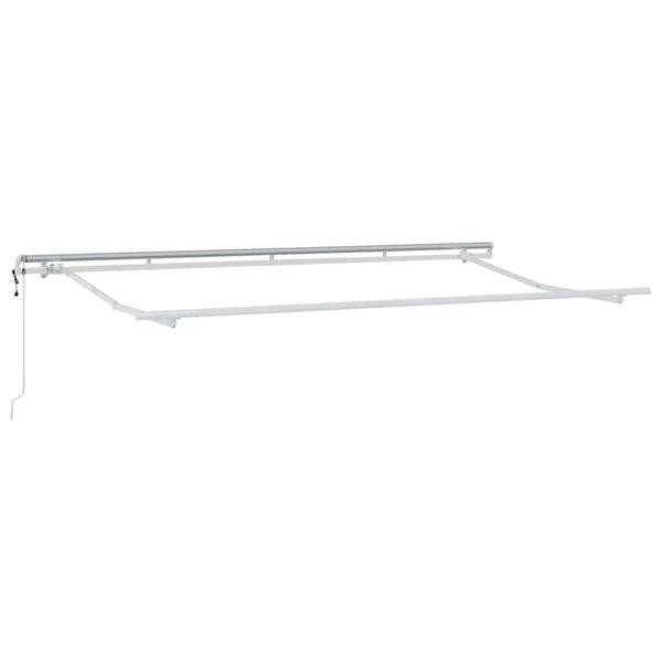 Markisenrahmen Weiß 4x2 m Metall