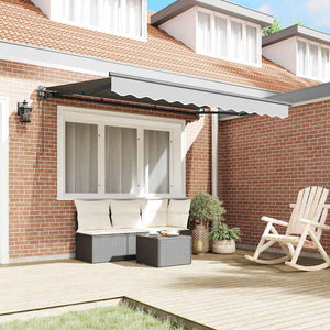 Markisenrahmen Anthrazit 2,5x2m Metall