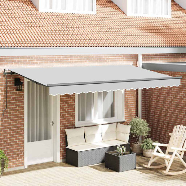 Markisenrahmen Anthrazit 4x2m Metall