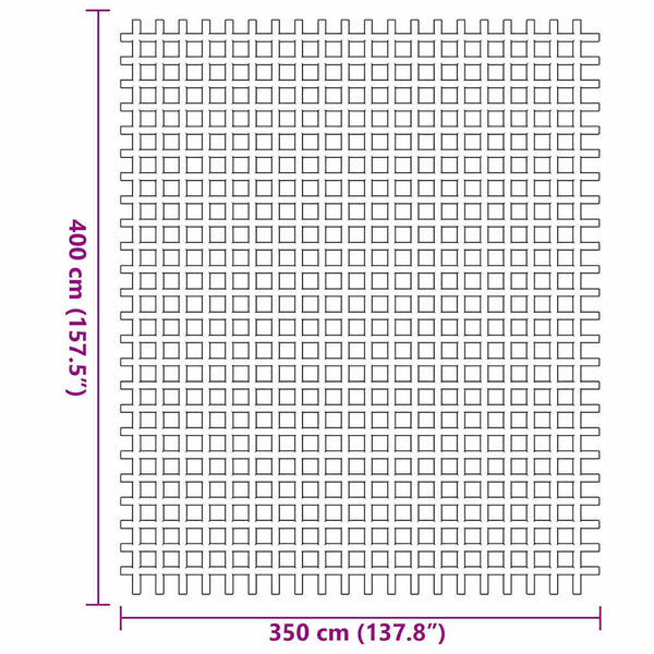 Grüner Zeltteppich 400 x 350 cm