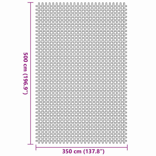 Grüner Zeltteppich 500 x 350 cm