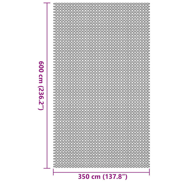 Grüner Zeltteppich 600 x 350 cm