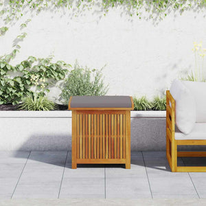 Akazienholz Kissenbox für Außenbereich 60x50x61cm