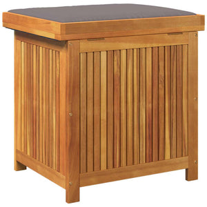 Akazienholz Kissenbox für Außenbereich 60x50x61cm