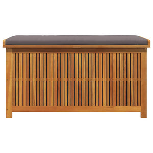 vidaXL Coffre de rangement d'extérieur 113x50x60,5 cm Bois d'acacia massif