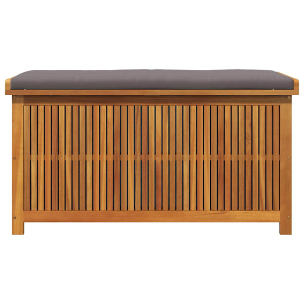 vidaXL Coffre de rangement d'extérieur 113x50x60,5 cm Bois d'acacia massif
