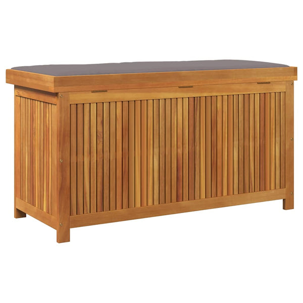 vidaXL Coffre de rangement d'extérieur 113x50x60,5 cm Bois d'acacia massif