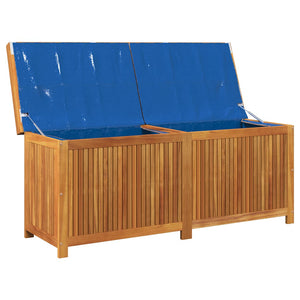 vidaXL Coffre de rangement d'extérieur 150x50x60,5 cm bois d'acacia massif