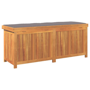 vidaXL Coffre de rangement d'extérieur 150x50x60,5 cm bois d'acacia massif