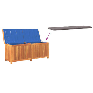 vidaXL Coffre de rangement d'extérieur 150x50x60,5 cm bois d'acacia massif