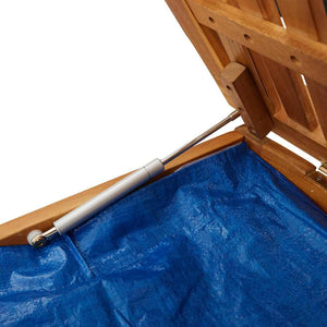 vidaXL Coffre de rangement d'extérieur 150x50x60,5 cm bois d'acacia massif