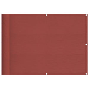Balkon Sichtschutz Terrakotta 75x700cm