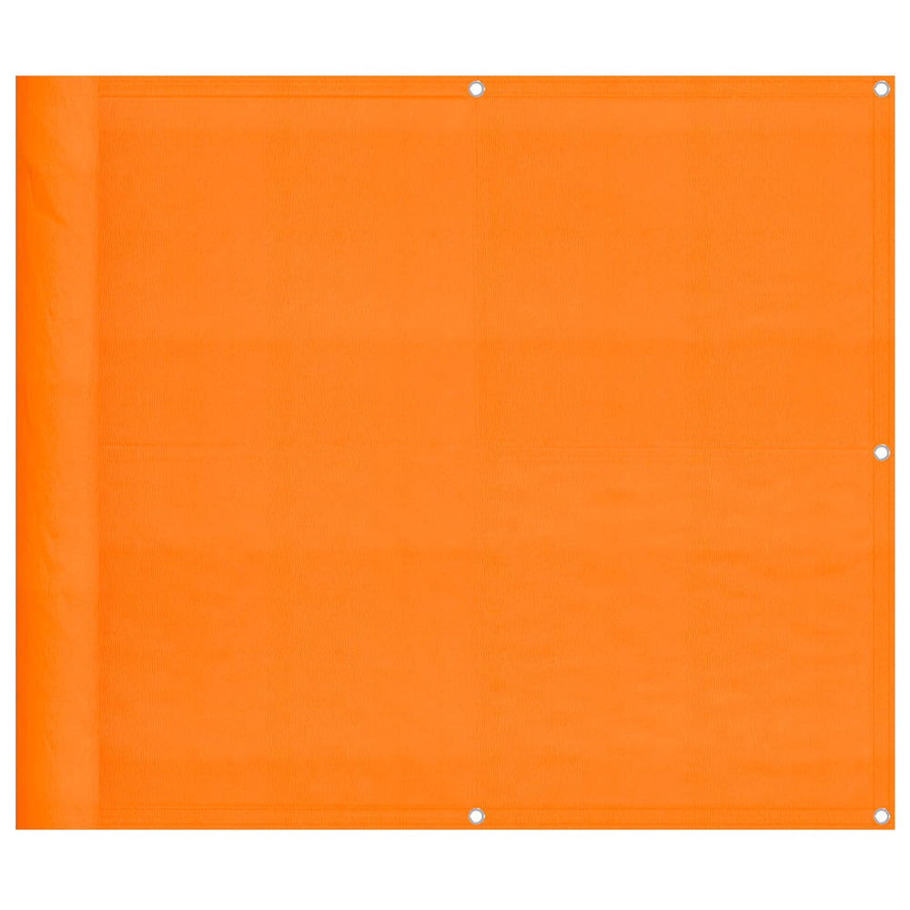 Orange Balkon Sichtschutz 90x800cm