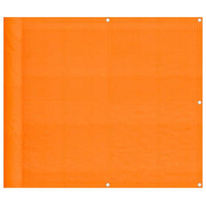 Orange Balkon Sichtschutz 90x800cm