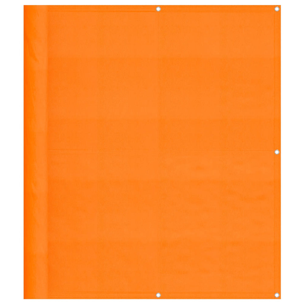 Balkon Sichtschutz Orange 120x700cm