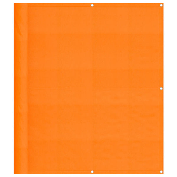 Balkon Sichtschutz Orange 120x700cm