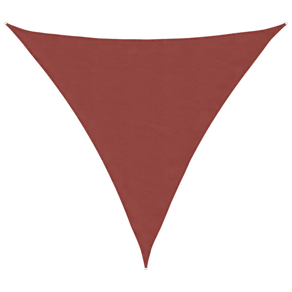 Terrakotta Sonnensegel 2x2x2m Polyester