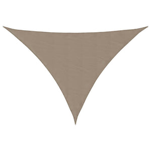 Taupe Sonnensegel 7x5x5m Polyester Oxford