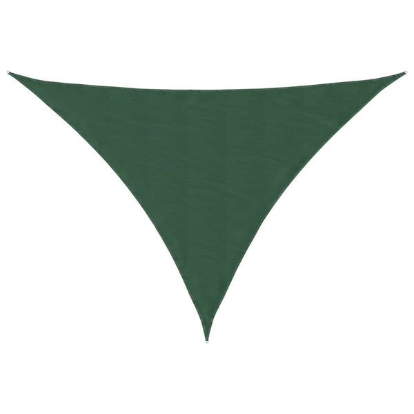 Dunkelgrünes Sonnensegel 7x5x5 m