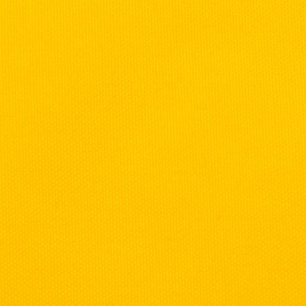 Gelbes Sonnensegel 7x5x5 m Polyester Oxford