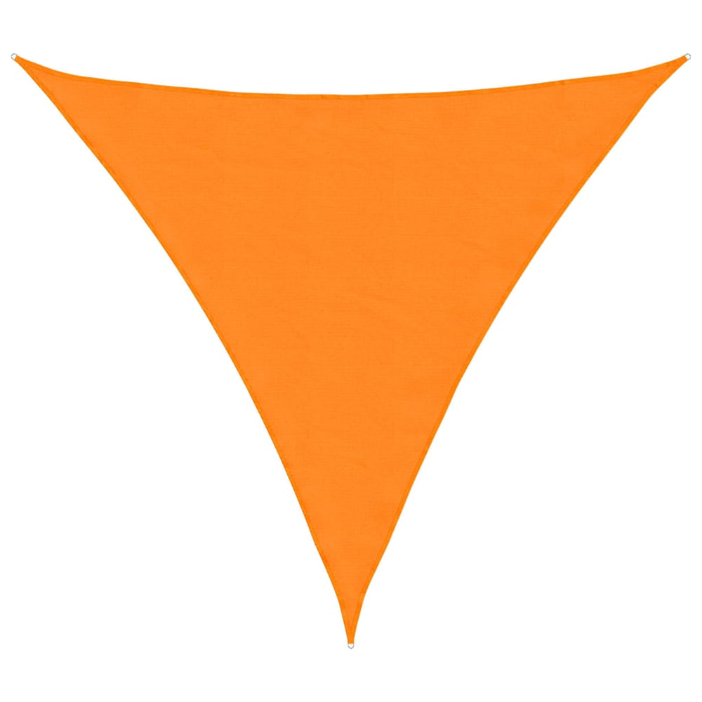 Orange Sonnensegel 2x2x2 m Polyester