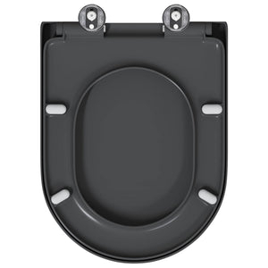 Anthrazit Toilettensitz Duroplast