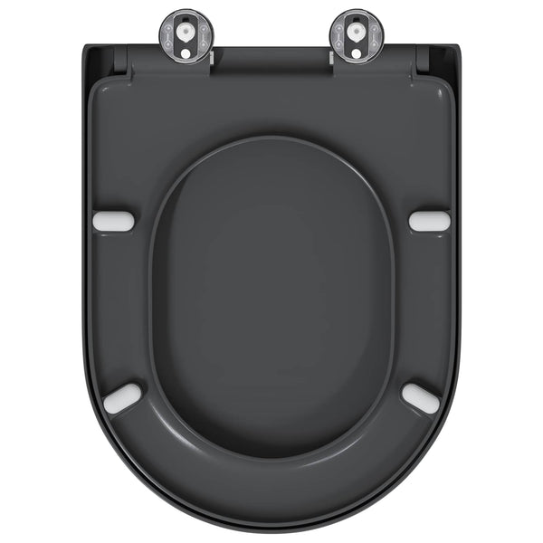 Anthrazit Toilettensitz Duroplast