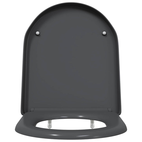 Anthrazit Toilettensitz Duroplast