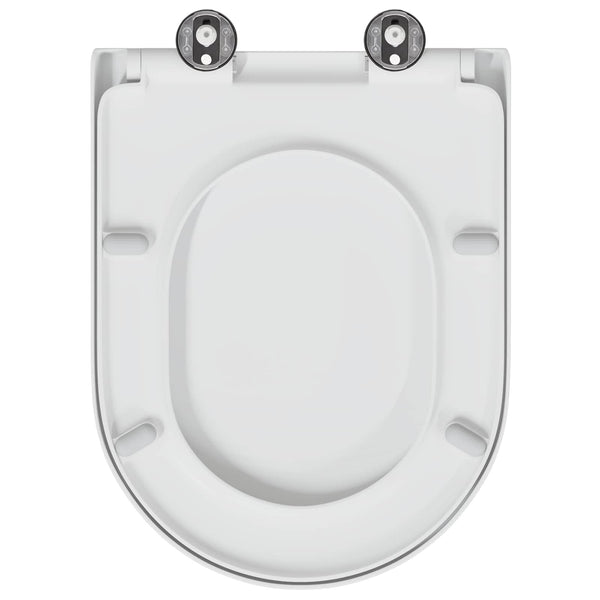 Toilettensitz Weiß Duroplast 49x36 cm