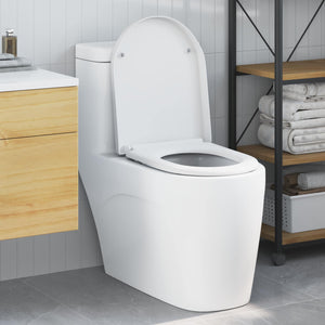 Toilettensitz Weiß Duroplast 49x36 cm