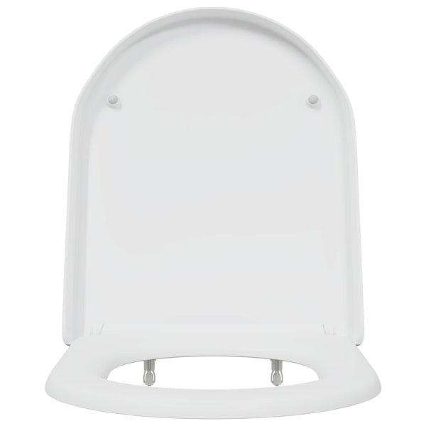 Toilettensitz Weiß Duroplast 49x36 cm