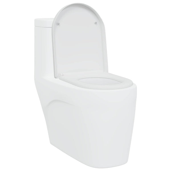 Toilettensitz Weiß Duroplast 49x36 cm
