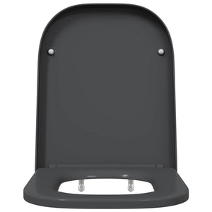Anthrazit Toilettensitz Duroplast