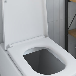Toilettensitz Weiß Duroplast