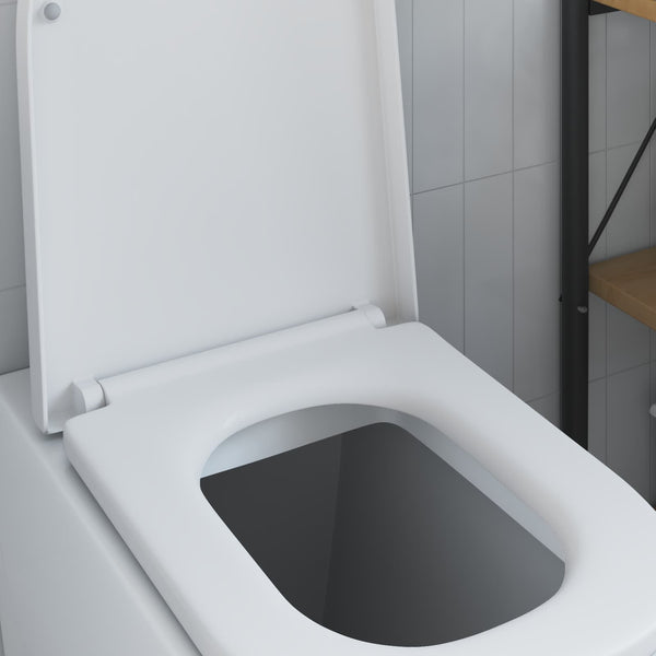 Toilettensitz Weiß Duroplast