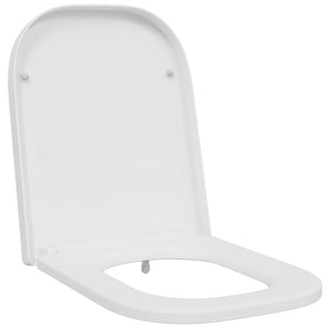 Toilettensitz Weiß Duroplast